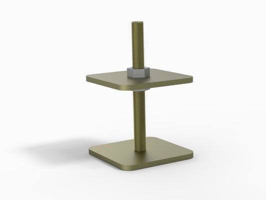 Rehausseur pour fourreaux carrés de 80x80mm