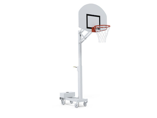 But de basket scolaire mobile, hauteur ajustable 1.20m et 2.60m
