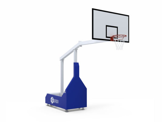 BUT DE BASKET EXTÉRIEUR MOBILE, NON-PLIABLE, DÉPORT 2.25M