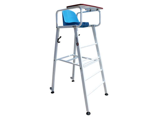 Chaise d'arbitre de Badminton en aluminium
