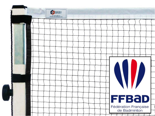 Filet de badminton compétition, homologué FFBaD