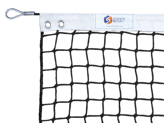 Filet de pickleball tressé Ø3mm | Maille simple 45mm | Sans nœud
