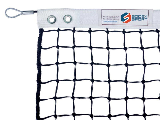 Filet de tennis tressé Ø3mm, maille simple