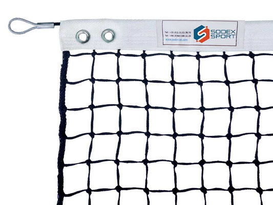 Filet de tennis tressé Ø4mm, maille simple