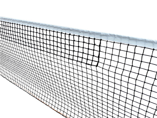 Filet de tennis rétro tressé Ø3mm, mailles doubles