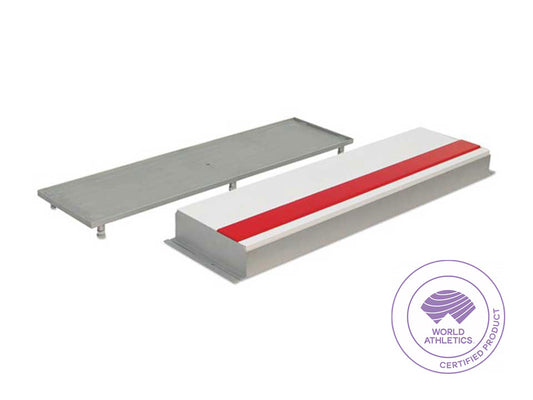 Planche d'appel. Certifié World Athletics