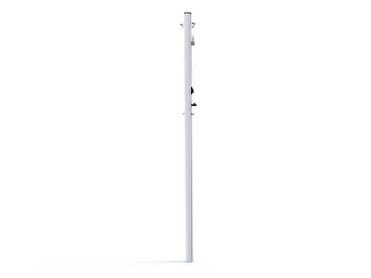 Poteau central à sceller en aluminium (tension par cabestan)