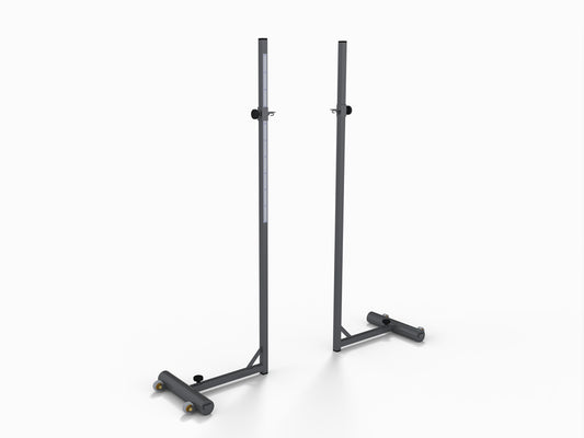Poteaux de saut en hauteur scolaire avec embase 20 kg