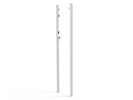 Poteaux d'entraînement de Volley à sceller en aluminium Ø90mm