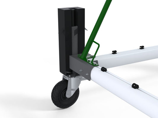 Mousses de protection pour kit roues pour but de foot transportable