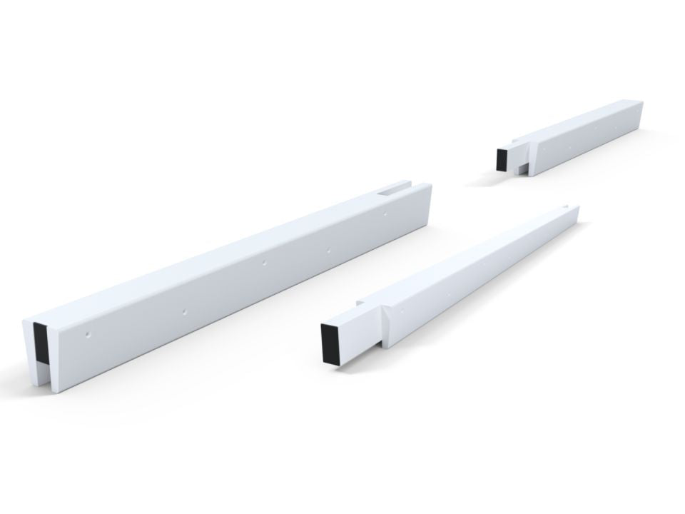 Bandes de renvoi en aluminium (hockey en salle)