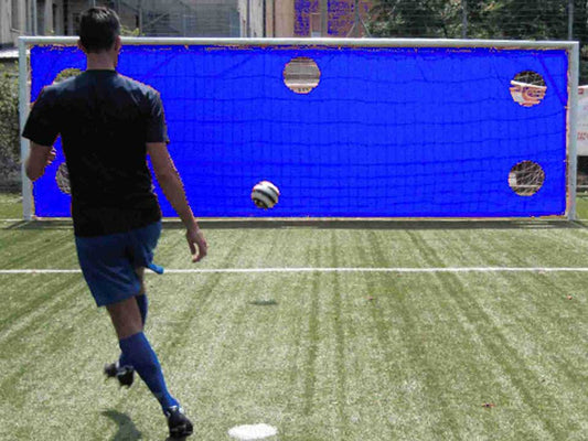 Bâche d'entraînement aux tirs pour but de foot à 11
