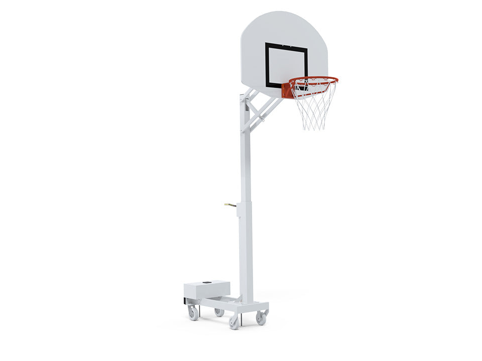 But de basket scolaire mobile, hauteur ajustable 1.20m et 2.60m