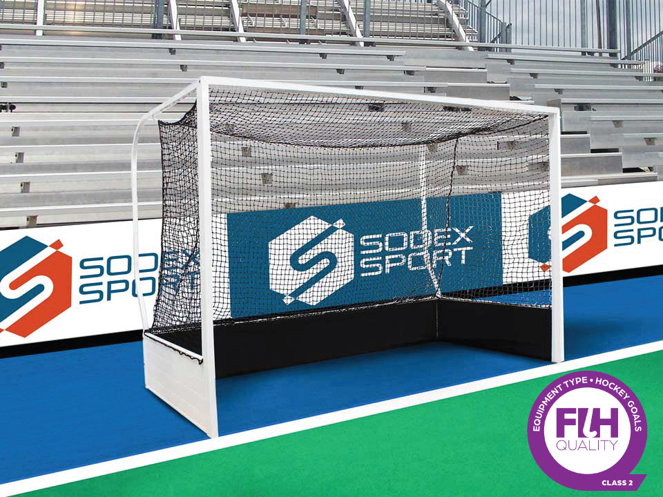But de hockey en aluminium avec ancrages - Classe 2 FIH