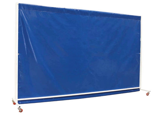 Cloison mobile non pliable et bâche PVC classée au feu M2
