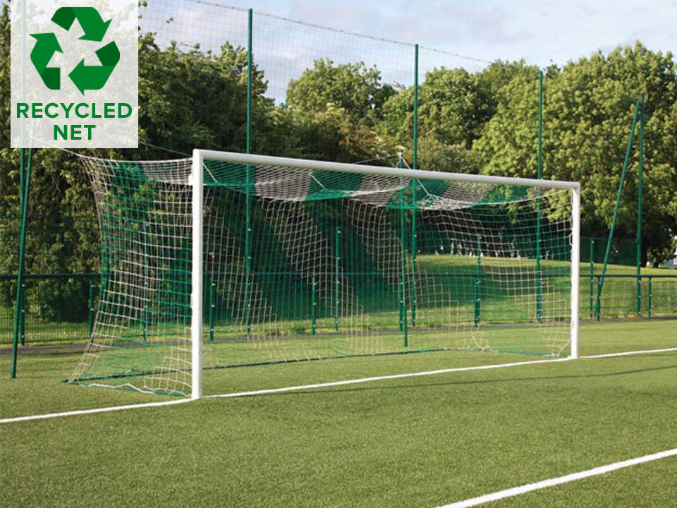Filet de foot à 11 recyclé, tressé Ø3mm, 145mm maille simple. Forme Européenne