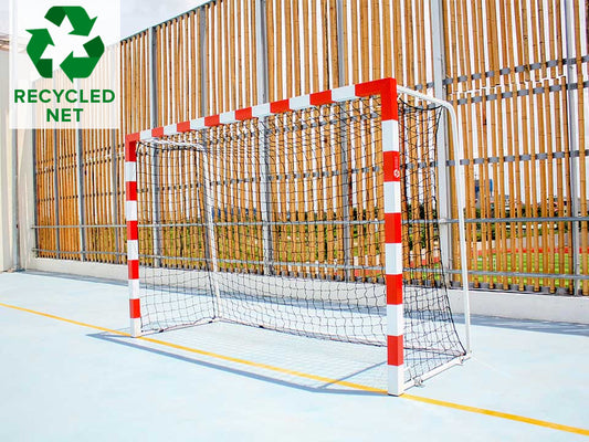 Filets de handball recyclés, tressés Ø3.0mm, 100mm maille simple