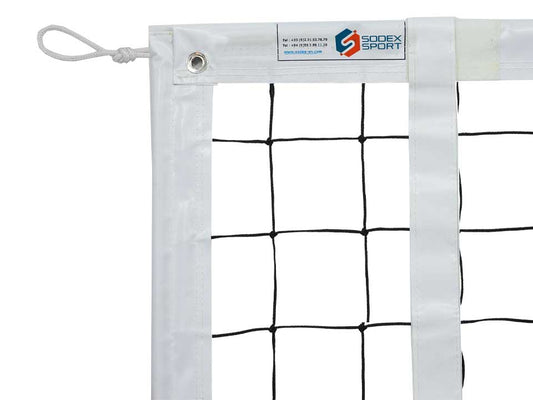 Filet de Volley compétition, tressé 3.0, tension par corde Kévlar
