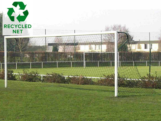 Filet de foot à 8 recyclé, tressé Ø3mm, 120mm maille simple. Forme Trapézoïdale