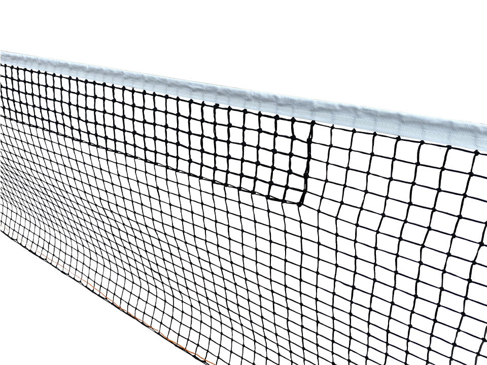 Filet de tennis rétro tressé Ø3mm, mailles doubles