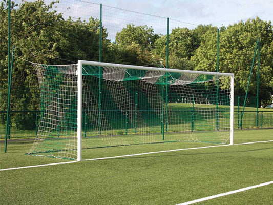 Filet de foot à 11 sans noeuds, tréssé Ø5mm, 120mm maille simple, forme Européenne