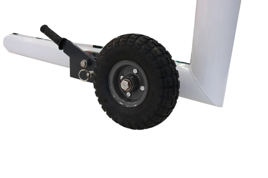 Kit roues pour but de foot 120mm x 100mm transportable