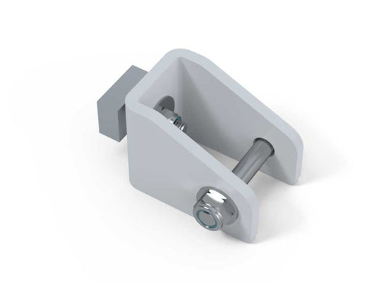 Pièce de fixation pour système de relevage sur but aluminium