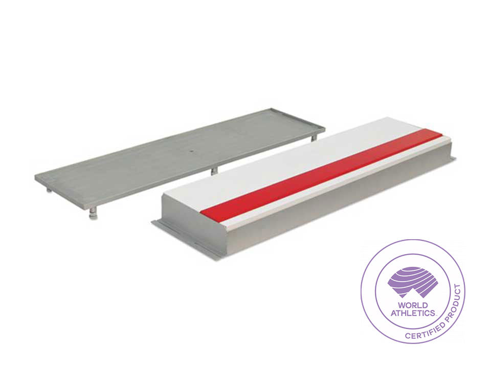 Planche d'appel. Certifié World Athletics