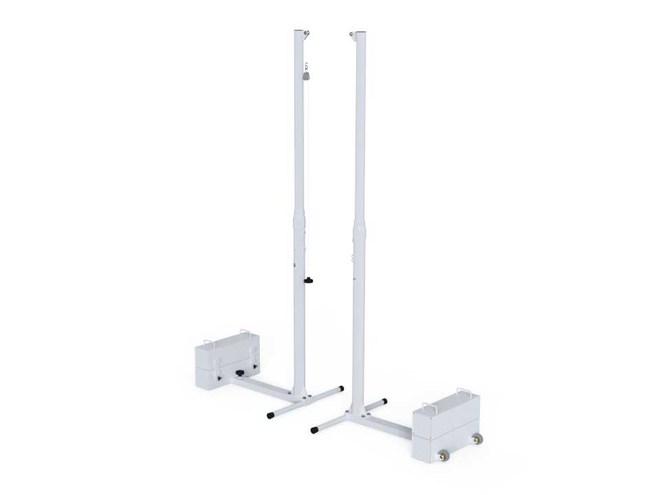 Poteaux mobiles d'entraînement en acier Ø76mm et Ø60mm
