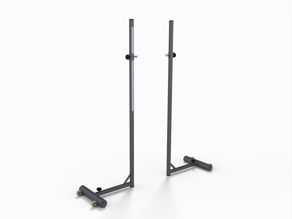 Poteaux de saut en hauteur scolaire avec embase 20 kg