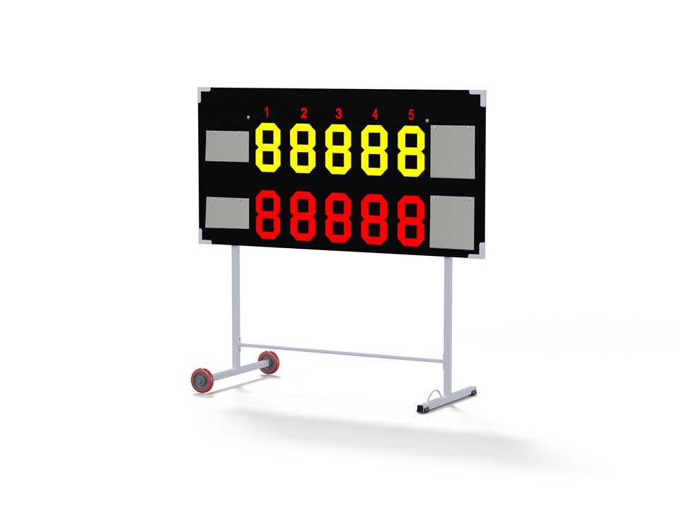 Tableau de score 5 sets